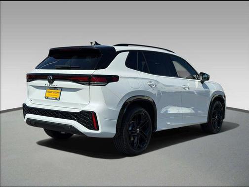 Opal White Pearl 2026 Volkswagen Tiguan 2.0T SE R-Line Black