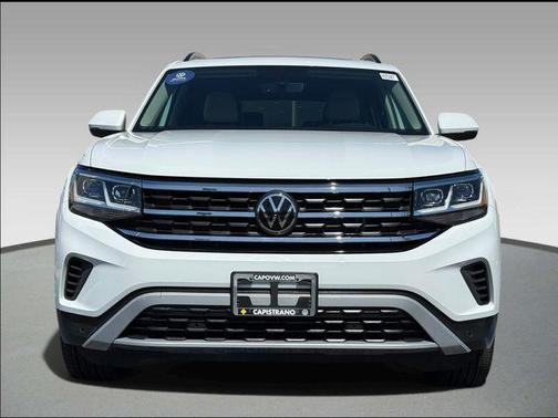 Pure White 2023 Volkswagen Atlas 3.6L SE w/Technology