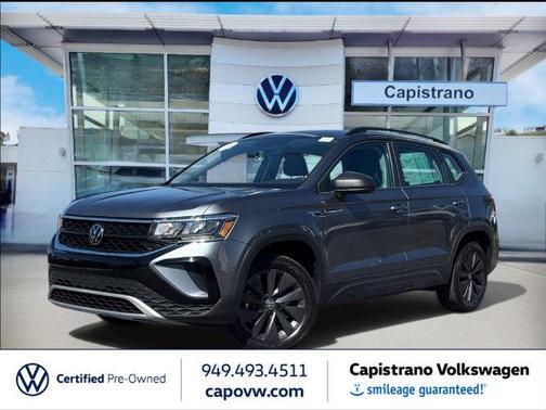 Platinum Gray Metallic 2023 Volkswagen Taos 1.5T S