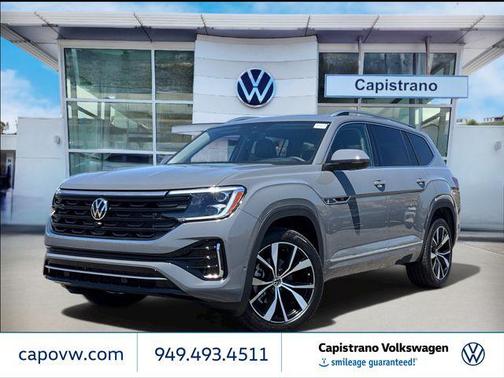 Pure Gray 2026 Volkswagen Atlas 2.0T SEL Premium R-Line 4MOTION