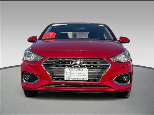 Pomegranate Red Metallic 2019 Hyundai Accent SEL