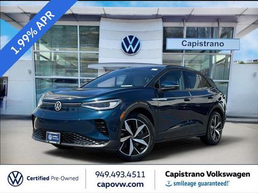 Blue Metallic 2023 Volkswagen ID.4 Pro S