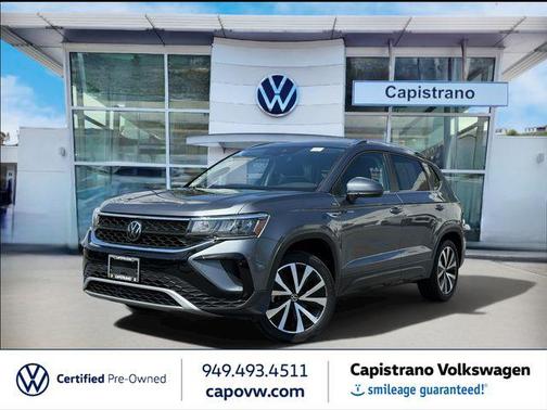 Platinum Gray Metallic 2023 Volkswagen Taos 1.5T SE