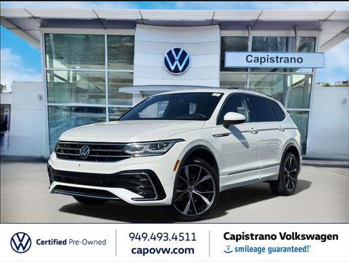 Opal White 2023 Volkswagen Tiguan 2.0T SEL R-Line 4MOTION