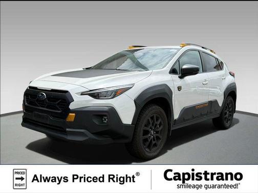 Crystal White Pearl 2024 Subaru Crosstrek Wilderness