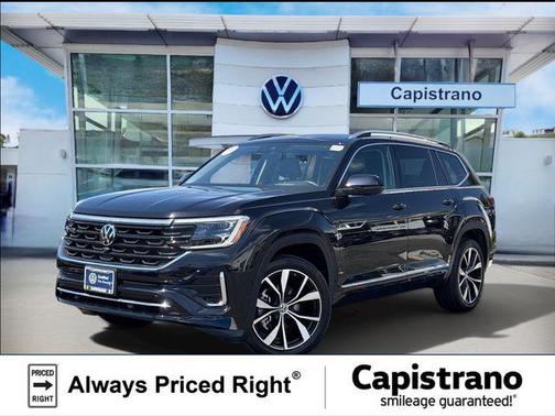 Deep Black 2025 Volkswagen Atlas 2.0T SEL Premium R-Line 4MOTION