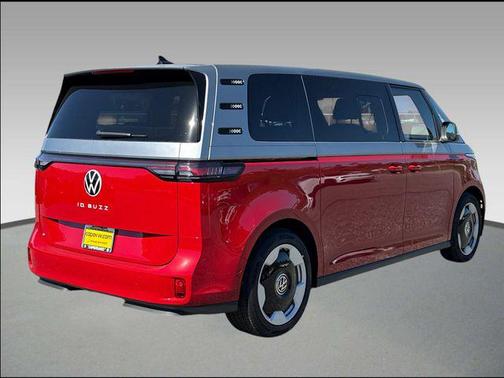 Cherry Red 2025 Volkswagen ID. Buzz Pro S