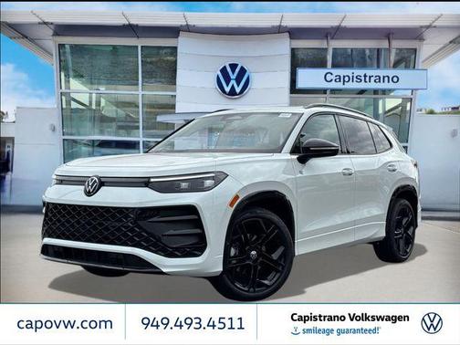 opal white pearl 2026 Volkswagen Tiguan 2.0T SE R-Line Black