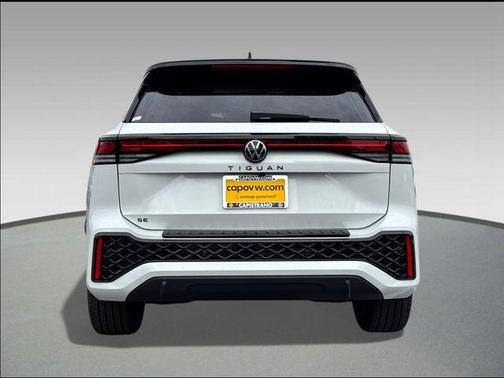 opal white pearl 2026 Volkswagen Tiguan 2.0T SE R-Line Black