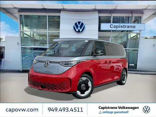 Cherry Red 2025 Volkswagen ID. Buzz Pro S Plus with 4MOTION