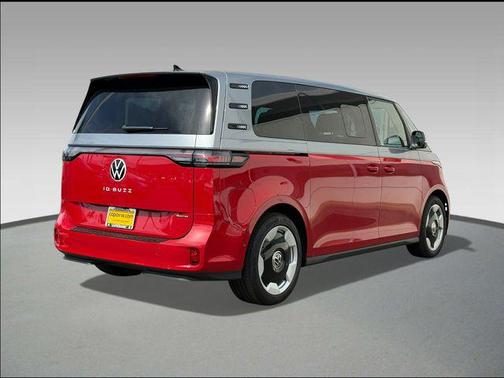 Cherry Red 2025 Volkswagen ID. Buzz Pro S Plus with 4MOTION