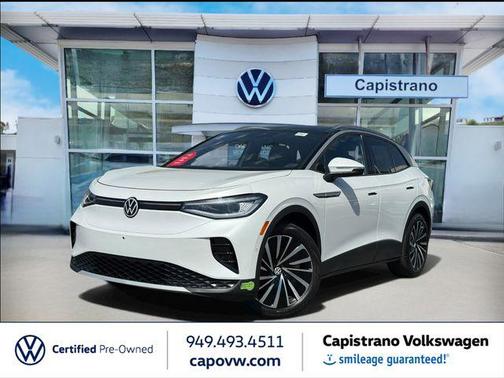 Opal White 2023 Volkswagen ID.4 Pro S Plus