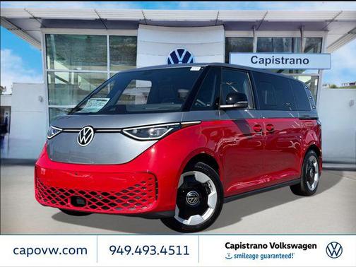 Cherry Red 2025 Volkswagen ID. Buzz Pro S Plus with 4MOTION