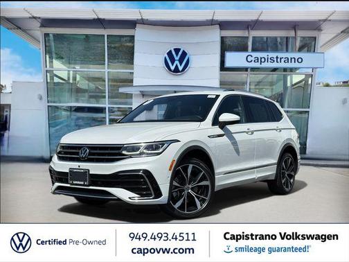 Pearl White 2024 Volkswagen Tiguan 2.0T SEL R-Line 4MOTION