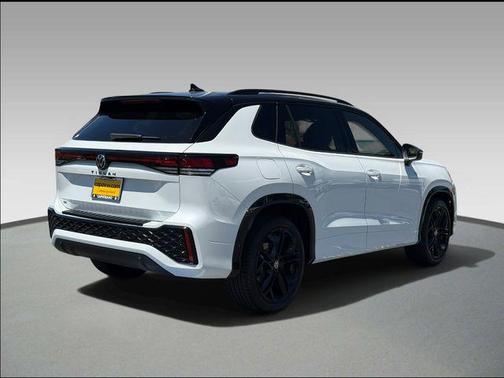 Opal White with Deep Black Roof 2026 Volkswagen Tiguan 2.0T SE R-Line Black
