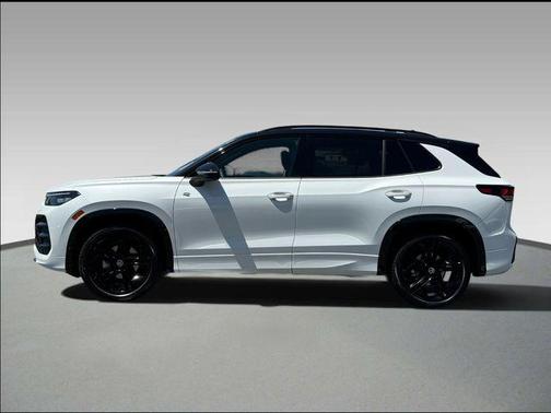 Opal White with Deep Black Roof 2026 Volkswagen Tiguan 2.0T SE R-Line Black