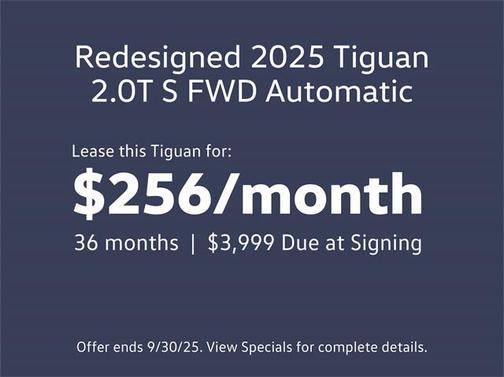 2025 Volkswagen Tiguan 2.0T S