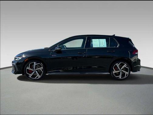 Black Metallic 2025 Volkswagen Golf GTI 2.0T SE DSG