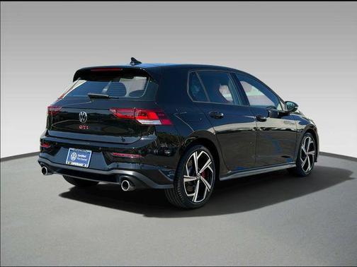 Black Metallic 2025 Volkswagen Golf GTI 2.0T SE DSG
