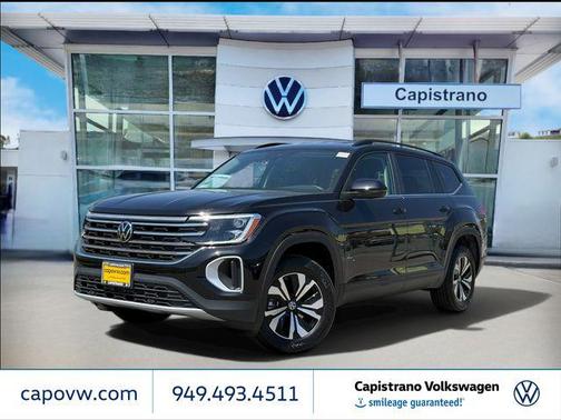Deep Black 2026 Volkswagen Atlas 2.0T SE