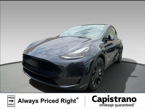 Solid Black 2024 Tesla Model Y Performance Dual Motor All-Wheel Drive
