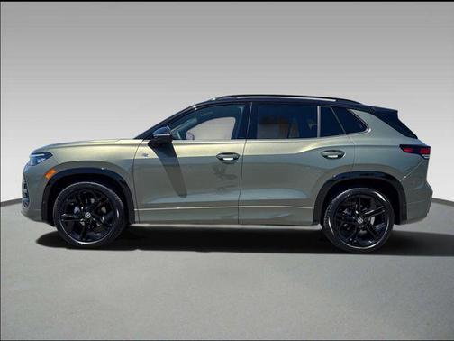 Avocado Green w/Deep Black Roof 2026 Volkswagen Tiguan 2.0T SE R-Line Black