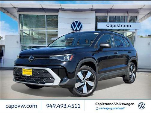 Deep Black 2025 Volkswagen Taos 1.5T S