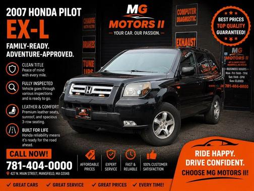Formal Black 2008 Honda Pilot EX-L