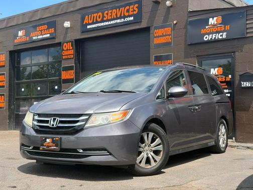 Modern Steel Metallic 2014 Honda Odyssey EX-L
