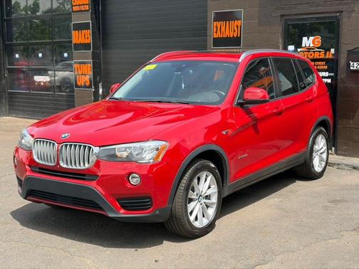 Melbourne Red Metallic 2017 BMW X3 xDrive28i
