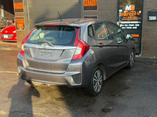 Modern Steel Metallic 2015 Honda Fit EX-L