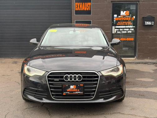 Black 2014 Audi A6 2.0T Premium Plus quattro