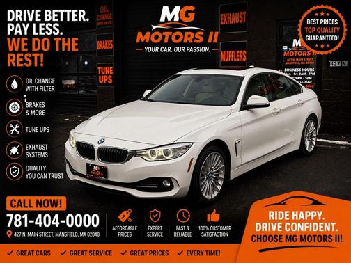 White 2015 BMW 428 Gran Coupe i xDrive