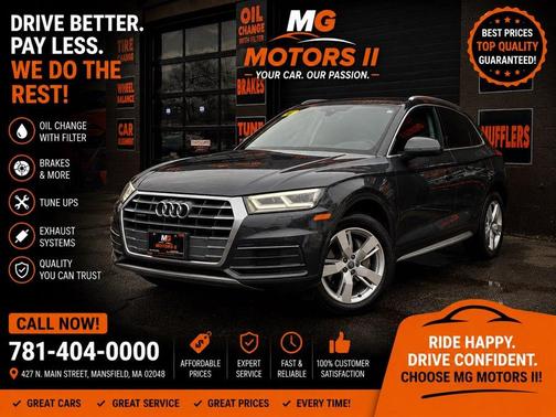 Gray 2018 Audi Q5 2.0T Tech Premium