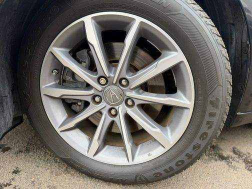 Black 2019 Acura TLX Technology