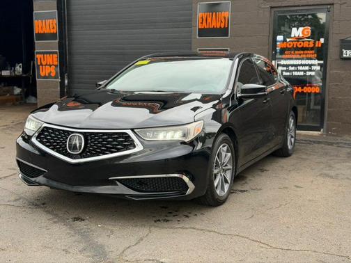 Black 2019 Acura TLX Technology