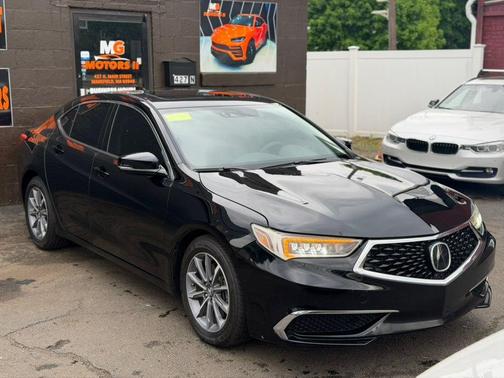 Black 2019 Acura TLX Technology