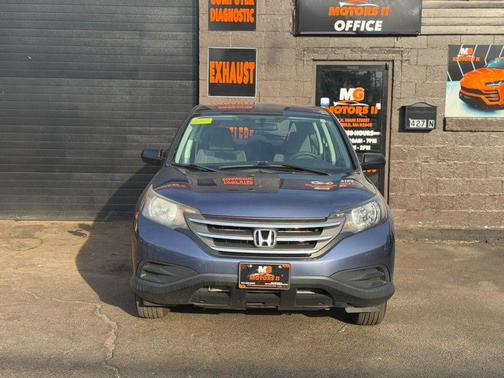 Blue 2014 Honda CR-V LX