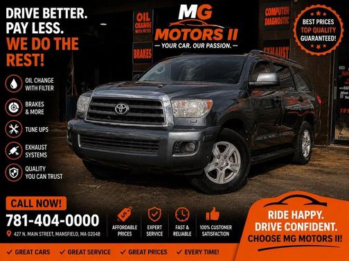 Slate Metallic 2008 Toyota Sequoia SR5