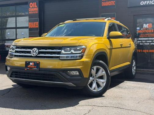Kurkuma Yellow Metallic 2018 Volkswagen Atlas 3.6L SE w/Technology
