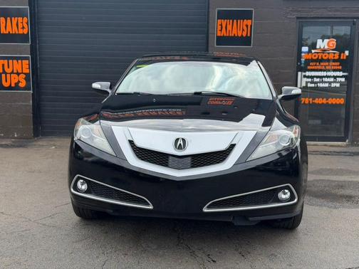 Crystal Black Pearl 2010 Acura ZDX AWD 4dr Advance Pkg