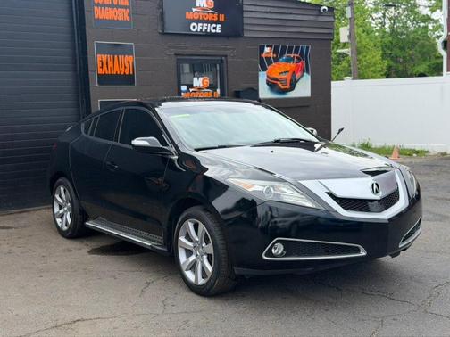 Crystal Black Pearl 2010 Acura ZDX AWD 4dr Advance Pkg