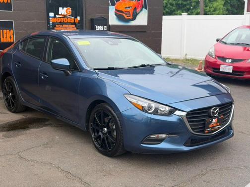 Blue 2018 Mazda Mazda3 Sport