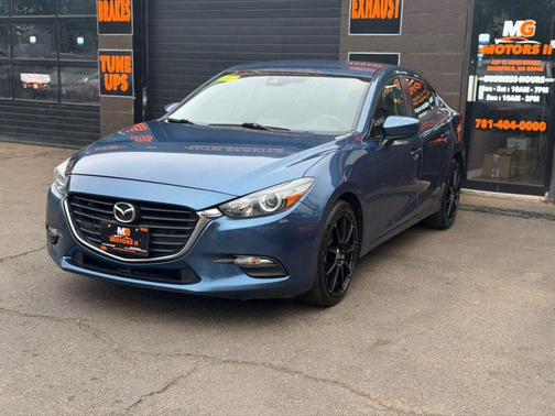 Blue 2018 Mazda Mazda3 Sport