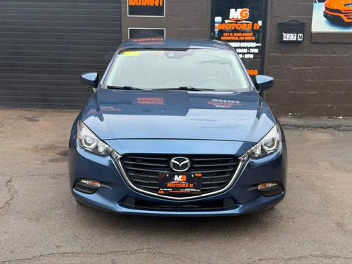Blue 2018 Mazda Mazda3 Sport