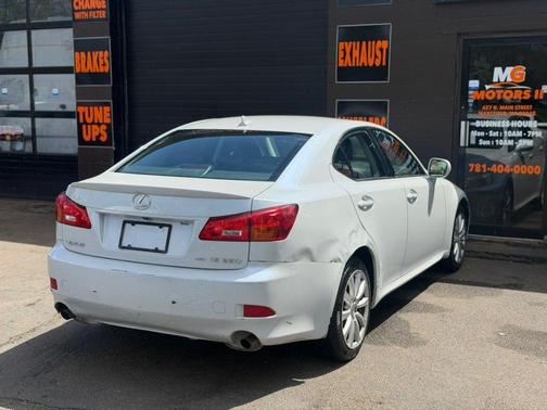 White 2008 Lexus IS 250 Base