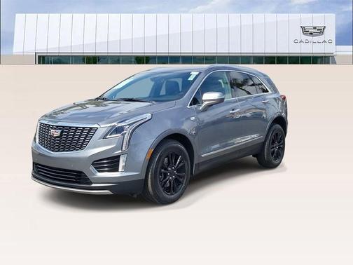 Satin Steel Metallic 2022 Cadillac XT5 Premium Luxury