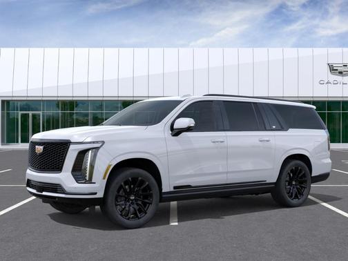 Vibrant White 2026 Cadillac Escalade ESV Sport