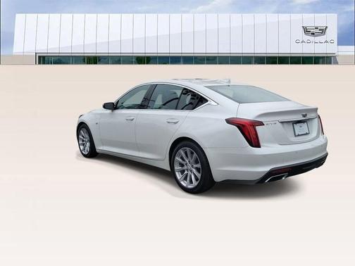 Crystal White 2024 Cadillac CT5 Luxury RWD