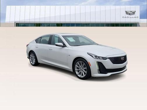 Crystal White 2024 Cadillac CT5 Luxury RWD